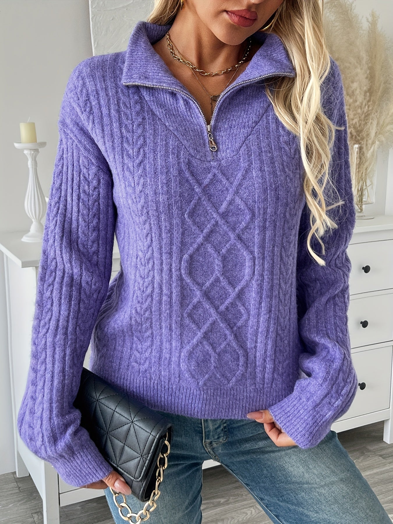 Women’s Half-Zip Sweater
