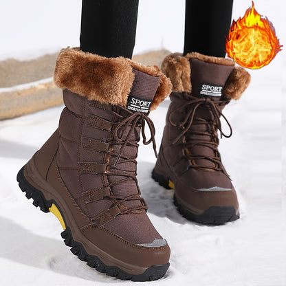 Women’s Cozy Furry Mid-Calf Boots