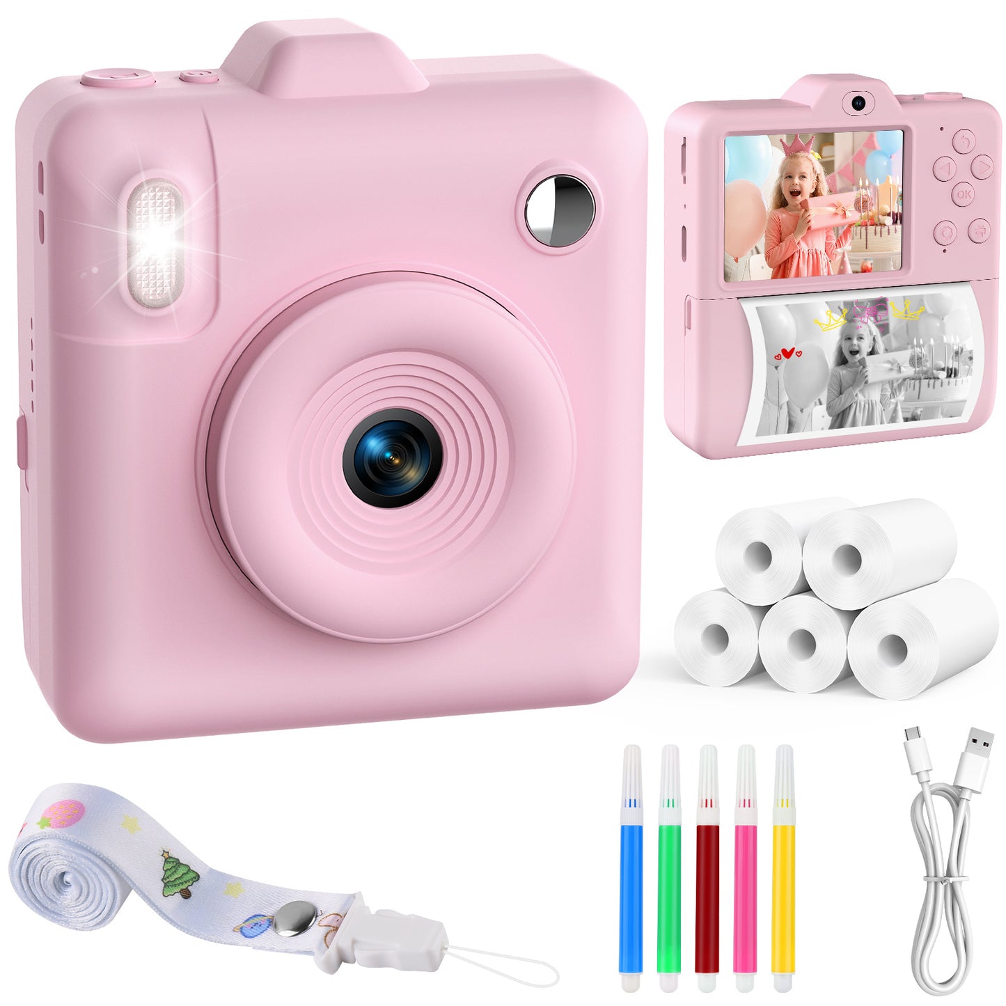 Kids Instant Print Camera