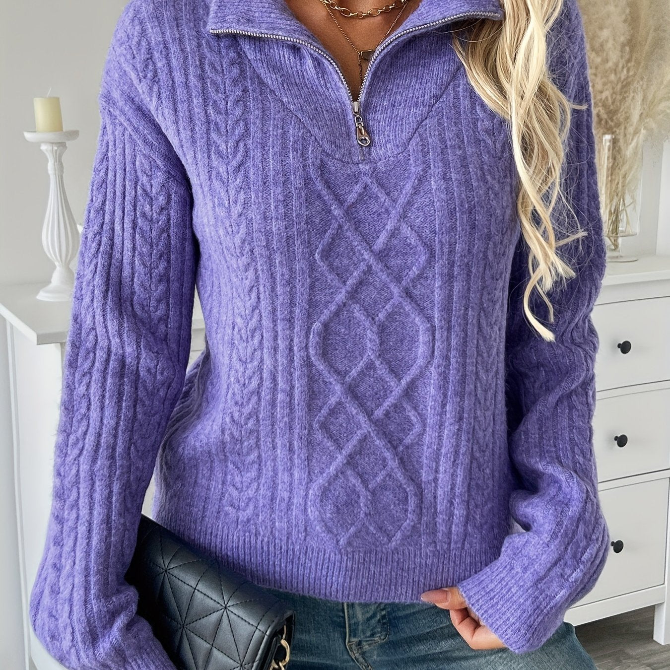Women’s Half-Zip Sweater