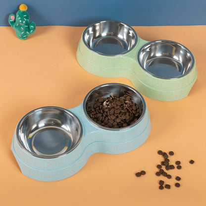 Fantastic Double Pet Bowls for Cats and Dogs – Elevated, Non-Slip & Easy to Clean