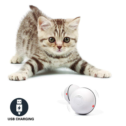 Fantastic LED Laser Electronic Rolling Pet Funny Cat Toy Ball