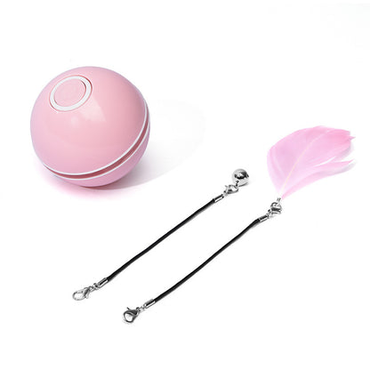 Fantastic LED Laser Electronic Rolling Pet Funny Cat Toy Ball