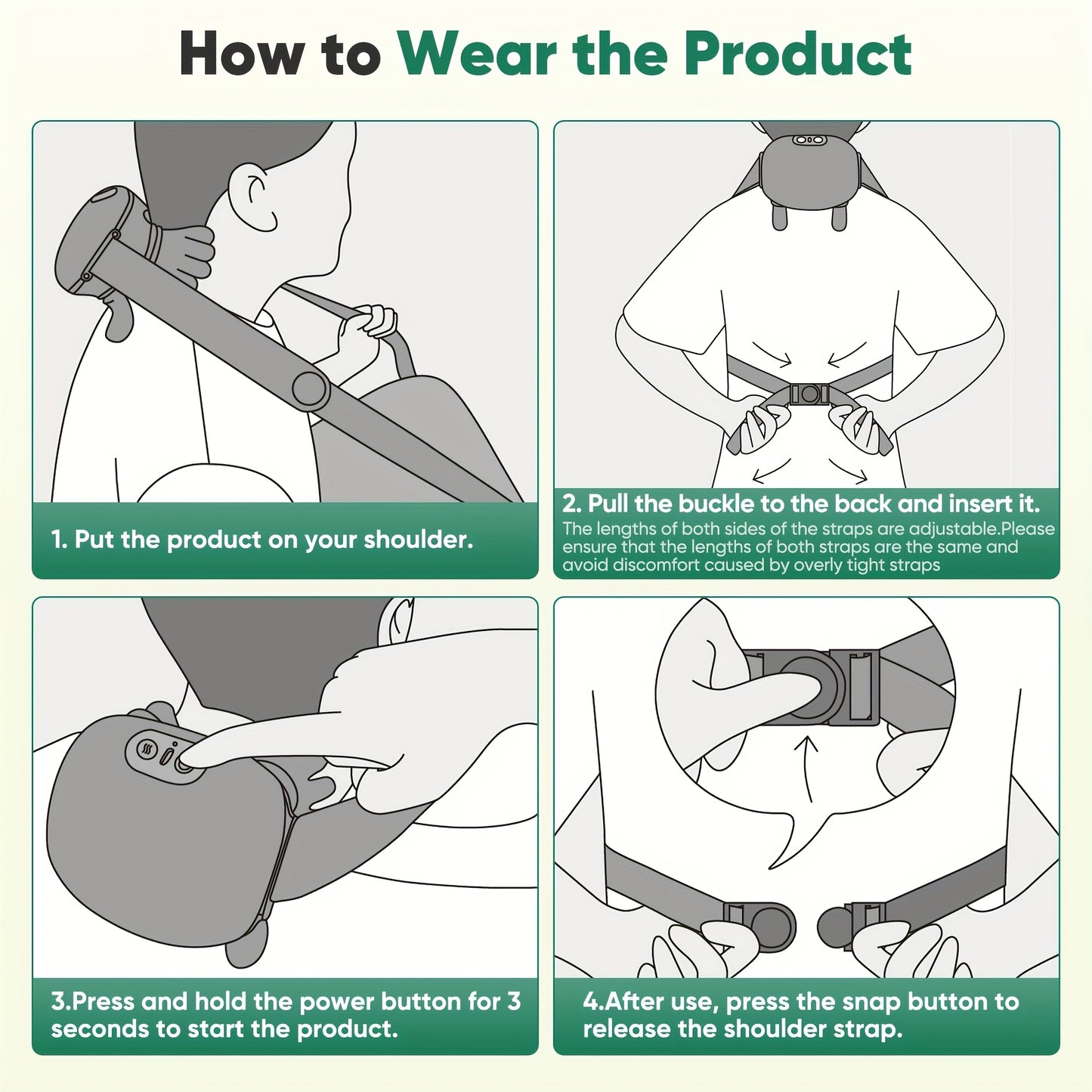 Human Shoulder & Neck Massager