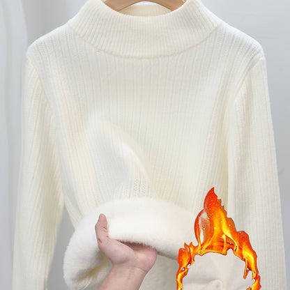 One-Piece Fleece Jumpsuit with Stand-Up Collar