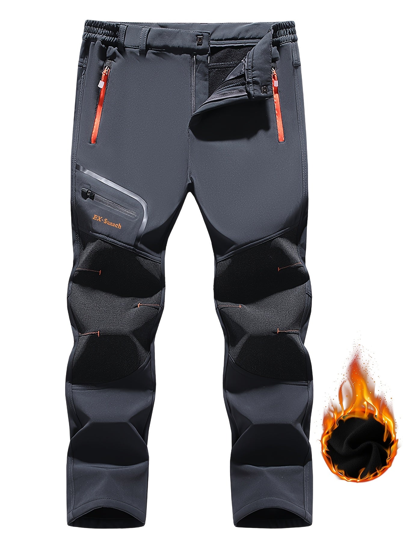 Men’s Windproof Fleece Tactical Work Pants