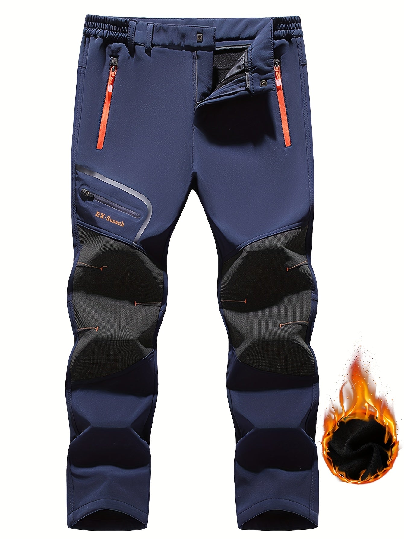 Men’s Windproof Fleece Tactical Work Pants