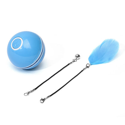 Fantastic LED Laser Electronic Rolling Pet Funny Cat Toy Ball