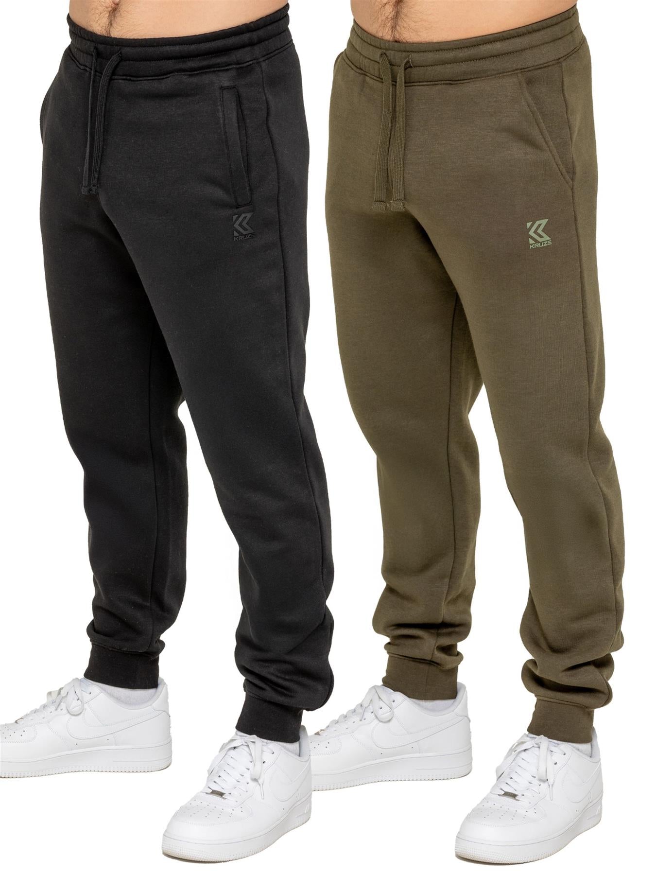 KRUZE Men’s 2-Pack Joggers