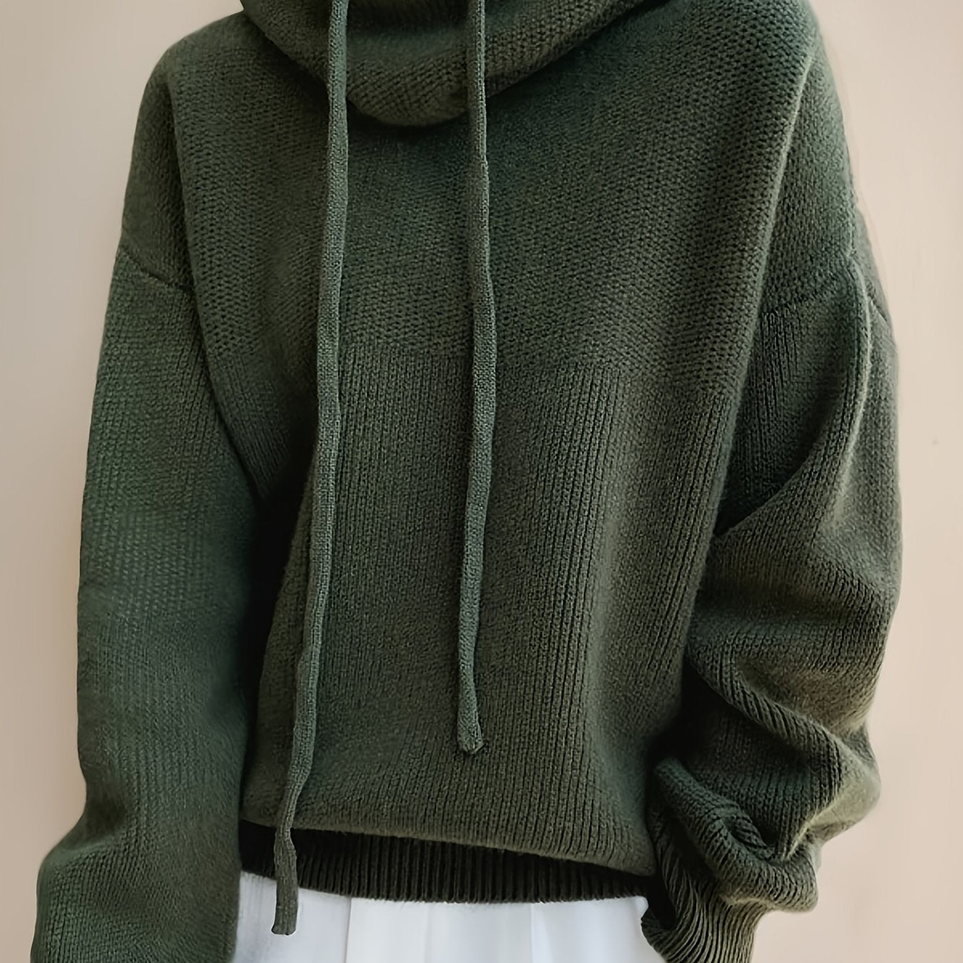 Women’s Hooded Long-Sleeve Sweater