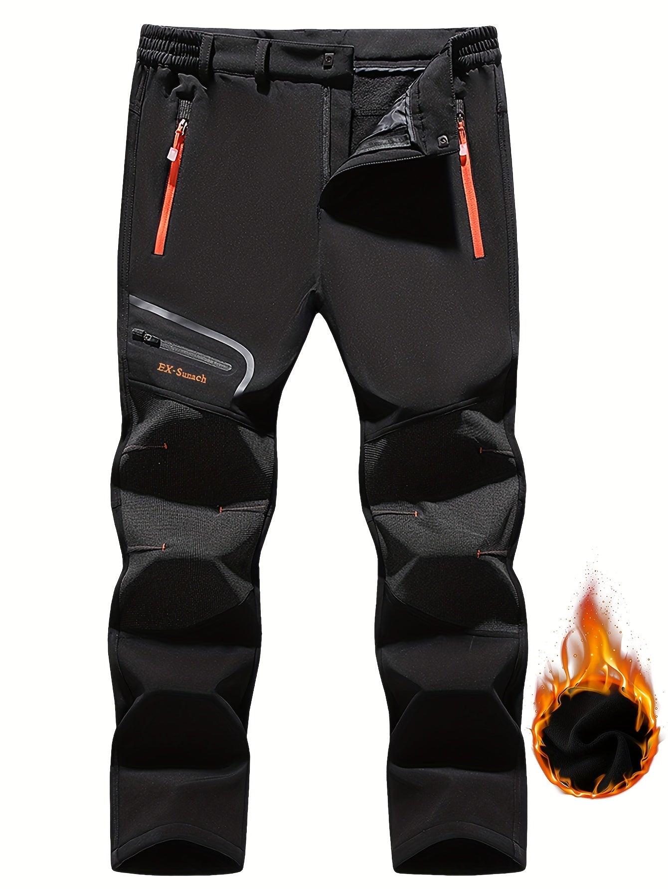 Men’s Windproof Fleece Tactical Work Pants