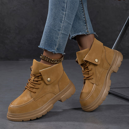 Autumn Winter Women’s Thick Sole Ankle Boots