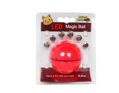 Fantastic LED Laser Electronic Rolling Pet Funny Cat Toy Ball