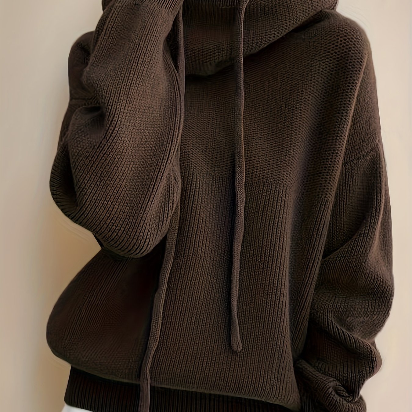 Women’s Hooded Long-Sleeve Sweater