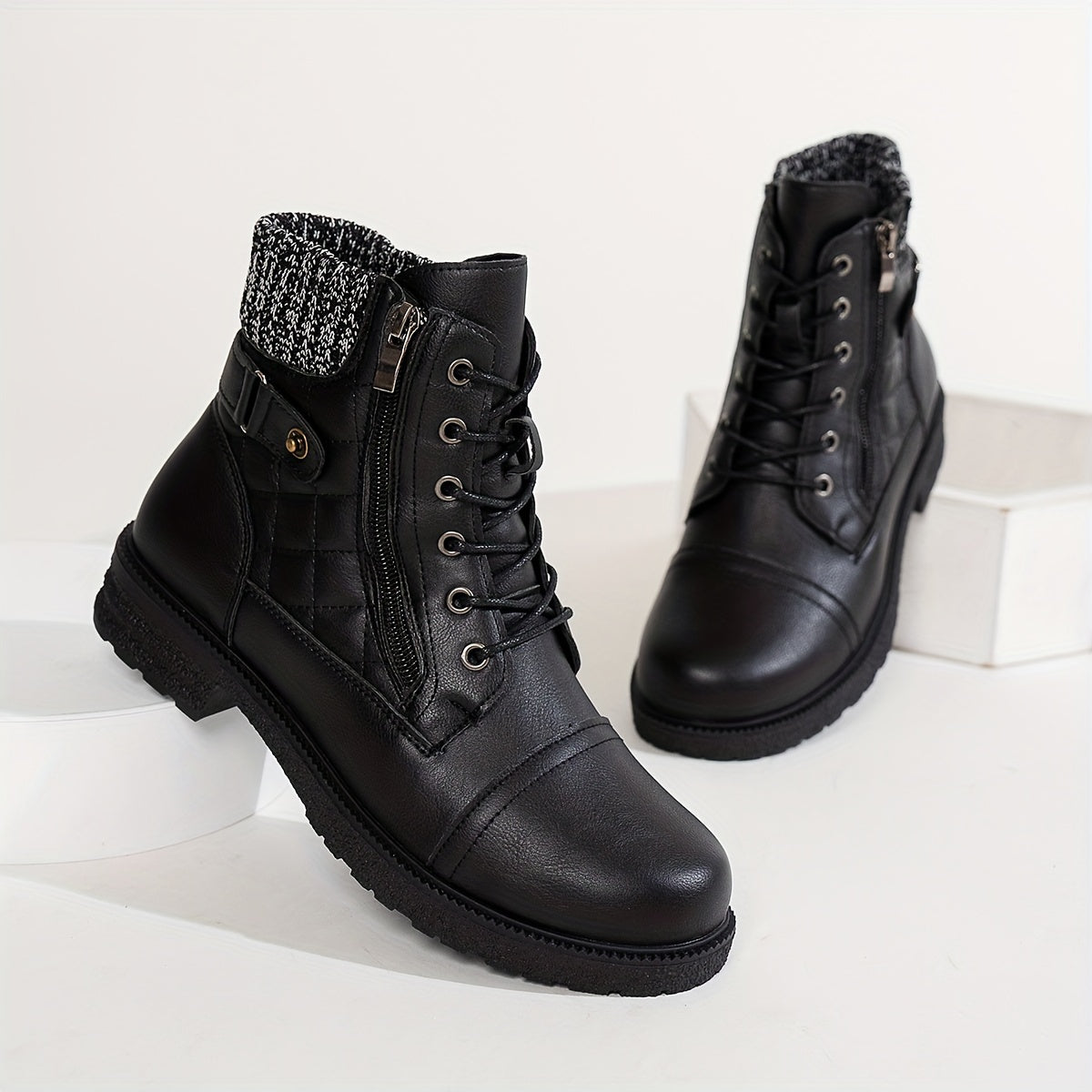 Women’s Low-Heeled Ankle Boots