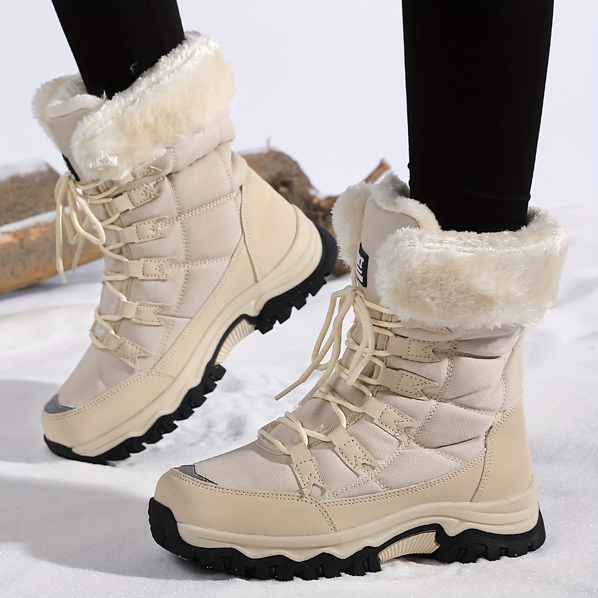 Women’s Cozy Furry Mid-Calf Boots