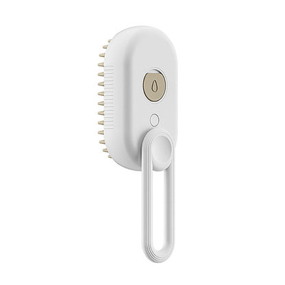 3-in-1 Electric Pet Grooming Brush – Steam Massage & Hair Removal for Cats & Dogs