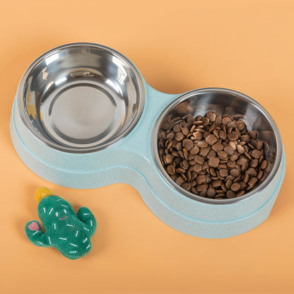 Fantastic Double Pet Bowls for Cats and Dogs – Elevated, Non-Slip & Easy to Clean