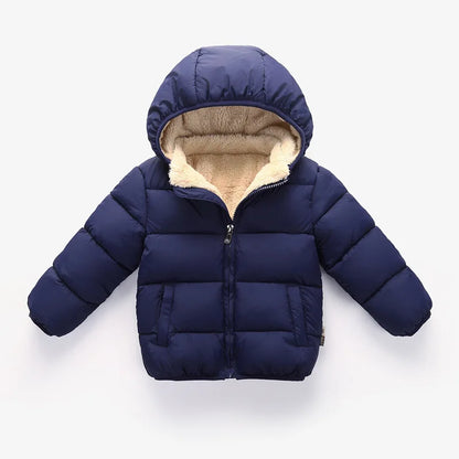 Kids Winter Thick Plush Jacket