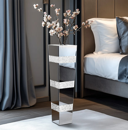 Tall Floor Mirror Glass Vase
