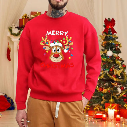 Men’s Christmas Elk Sweater