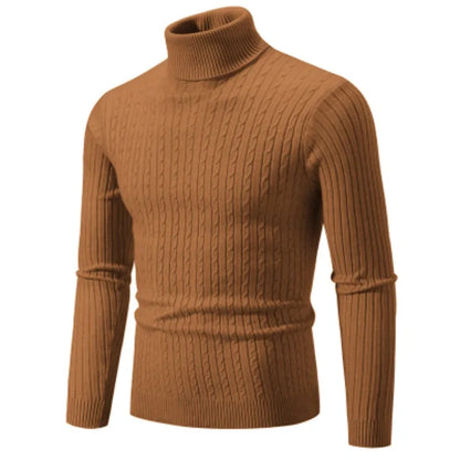 Men’s High Neck Turtleneck Sweater