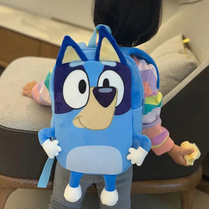 Bluey & Bingo Cartoon Dog Backpack – Kawaii School Bag for Kids & Toddlers