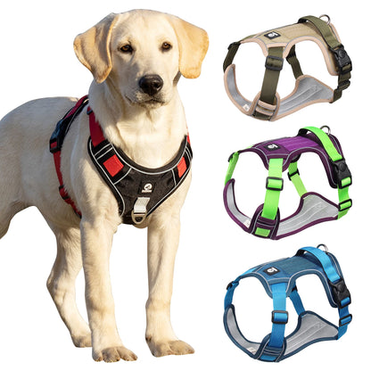 Reflective Tactical Dog Harness