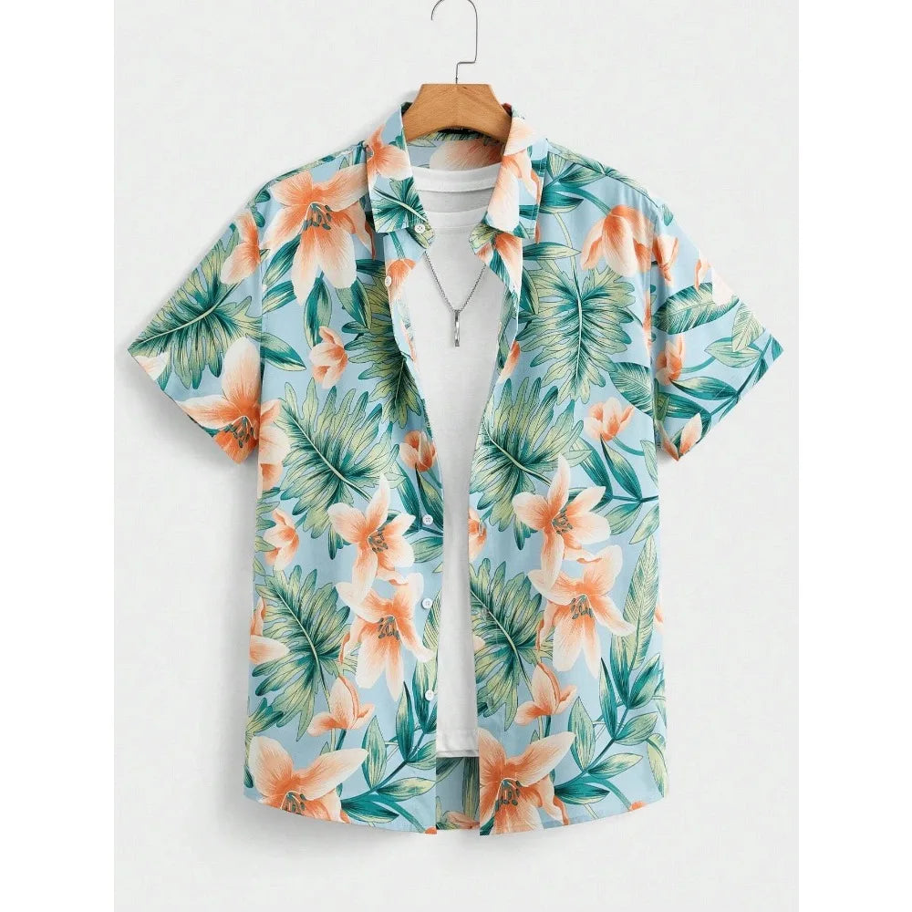 Men’s Hawaiian Print Shirt