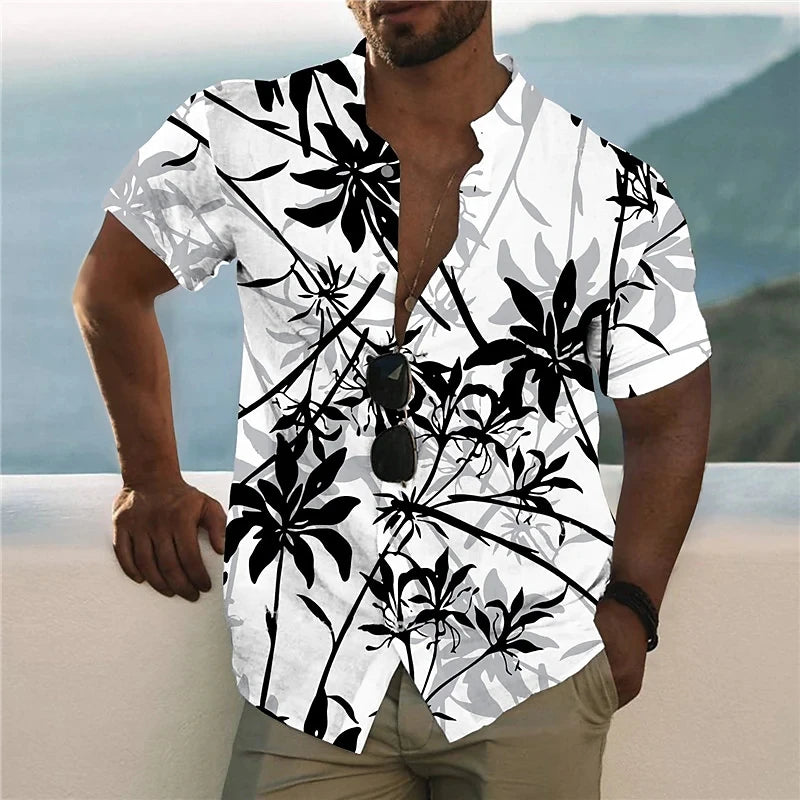 Men’s 3D Printed Coconut Hawaiian Shirt