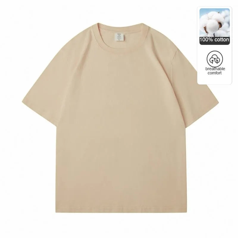 100% Mercerized Cotton Men’s Summer T-Shirt