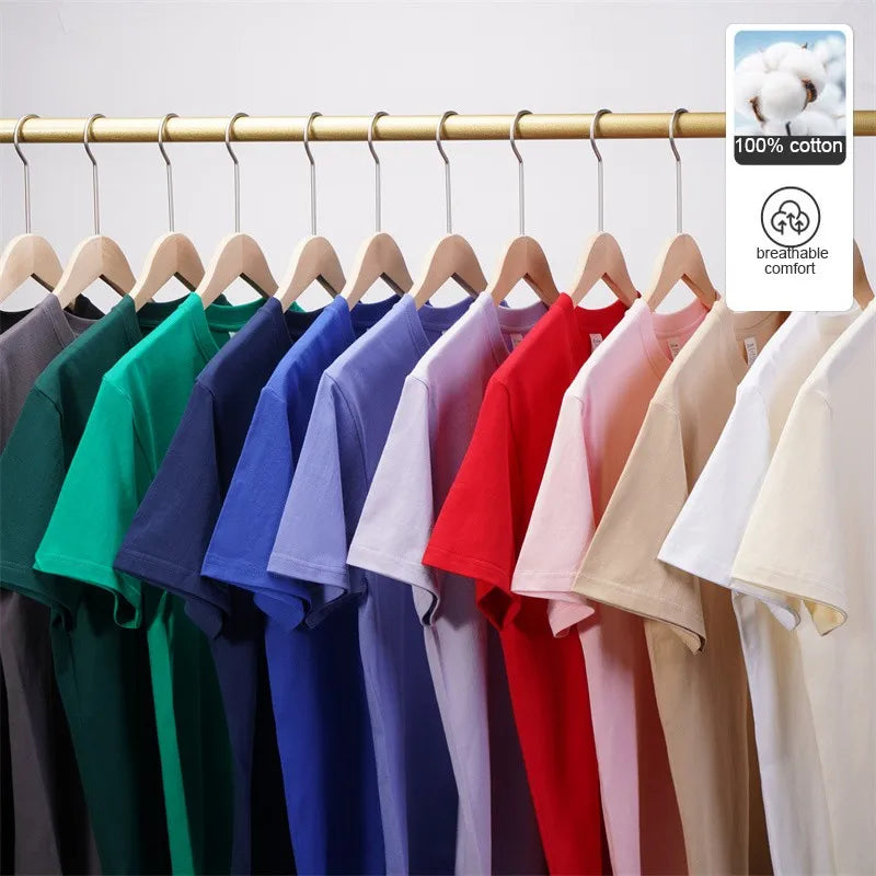 100% Mercerized Cotton Men’s Summer T-Shirt