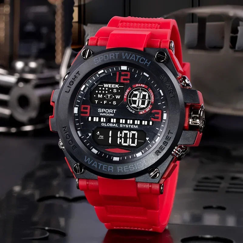 Luxury Men's Digital Sports Watch