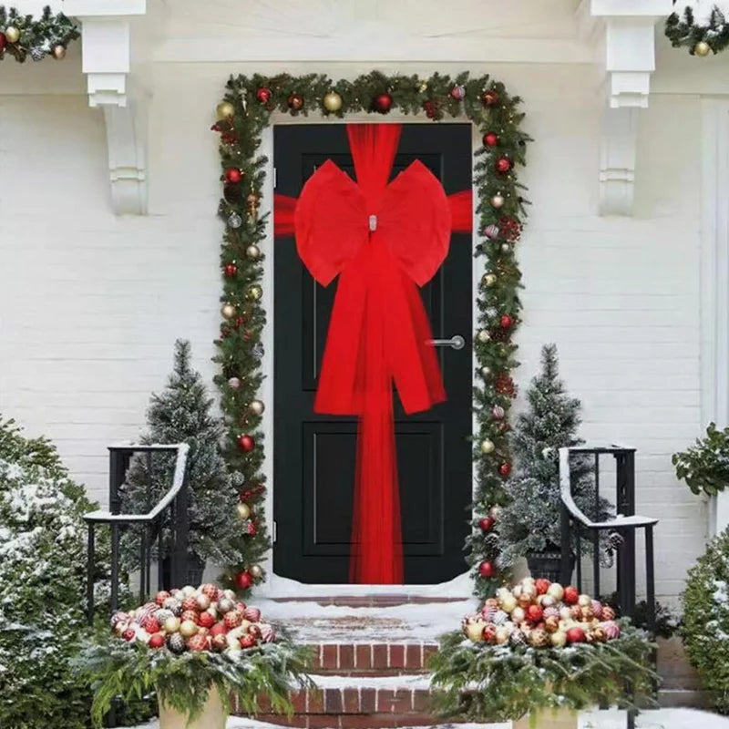 Elegant Deluxe Christmas Door Bow