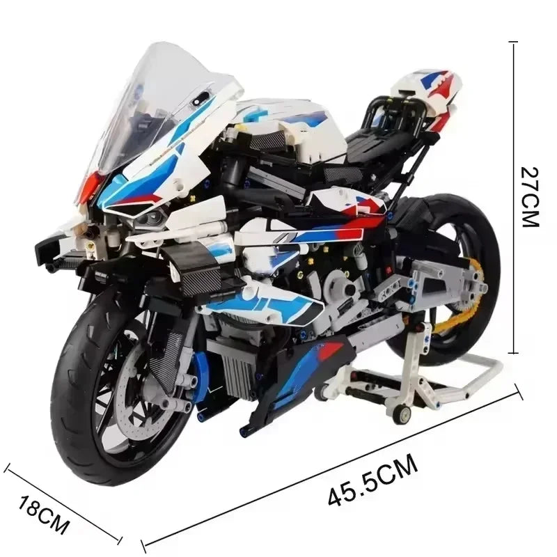 1920pcs 1:5 Motorcycle Model Kit