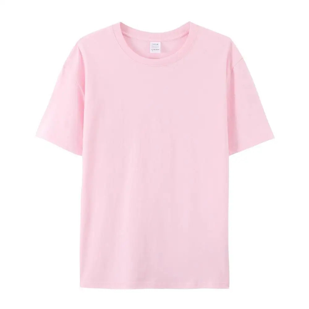 100% Cotton Unisex Plain Crew Neck T-Shirt