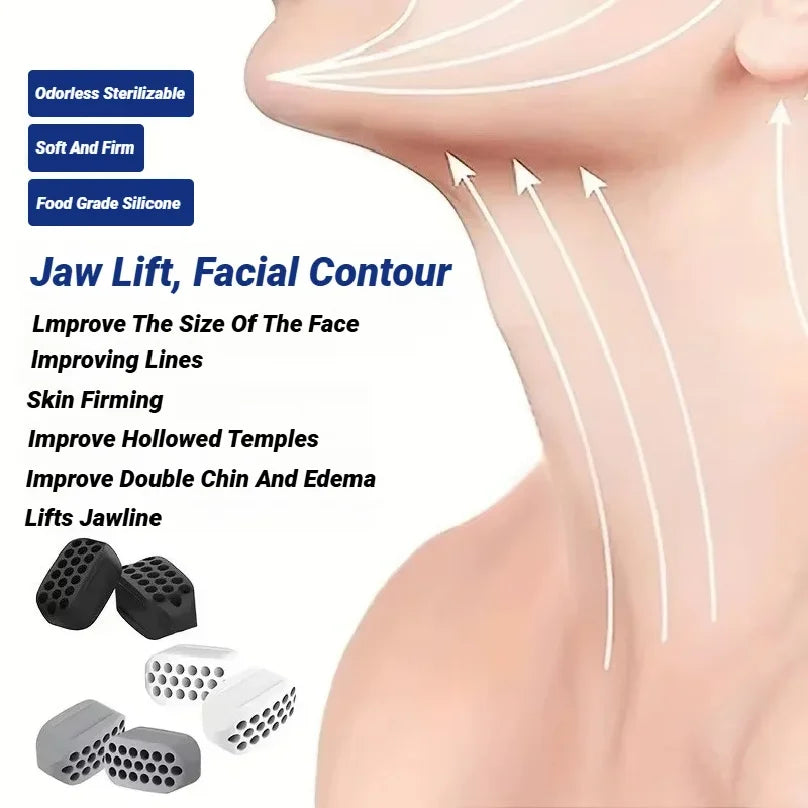 Jawline Exerciser – Silicone Chew Trainer for Face Slimming
