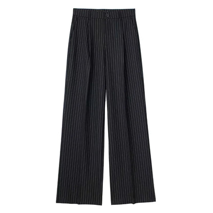 Women’s High-Waist Wide-Leg Suit Pants