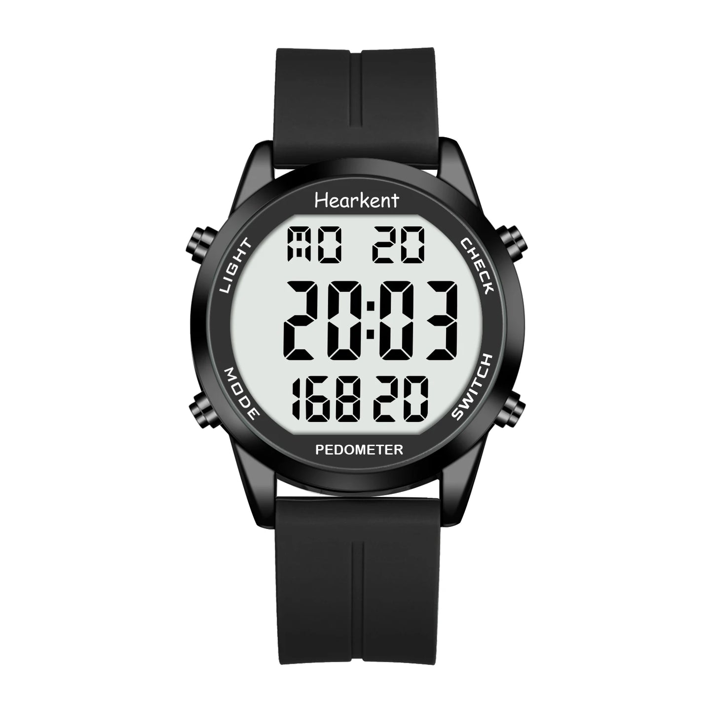 Men’s Digital Pedometer Watch