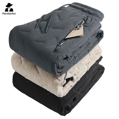Men’s Winter Down Cotton Pants Warm & Waterproof