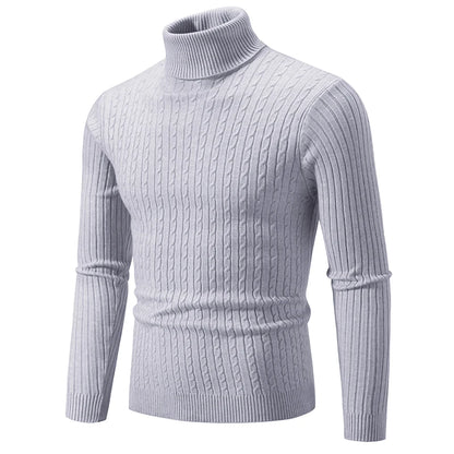 Men’s High Neck Turtleneck Sweater