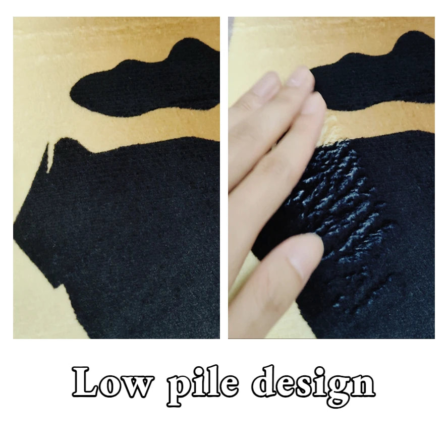 Christmas Cartoon Rug for Home – Large Soft Non-Slip Living Room & Kids Room Floor Mat, Festive Entrance Door Carpet