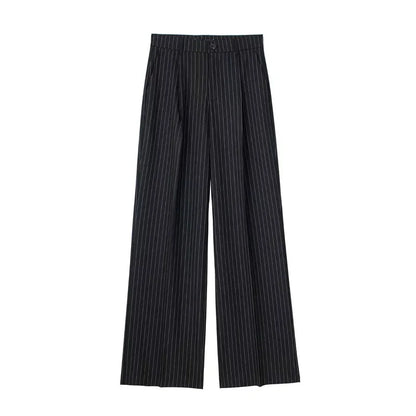 Women’s High-Waist Wide-Leg Suit Pants