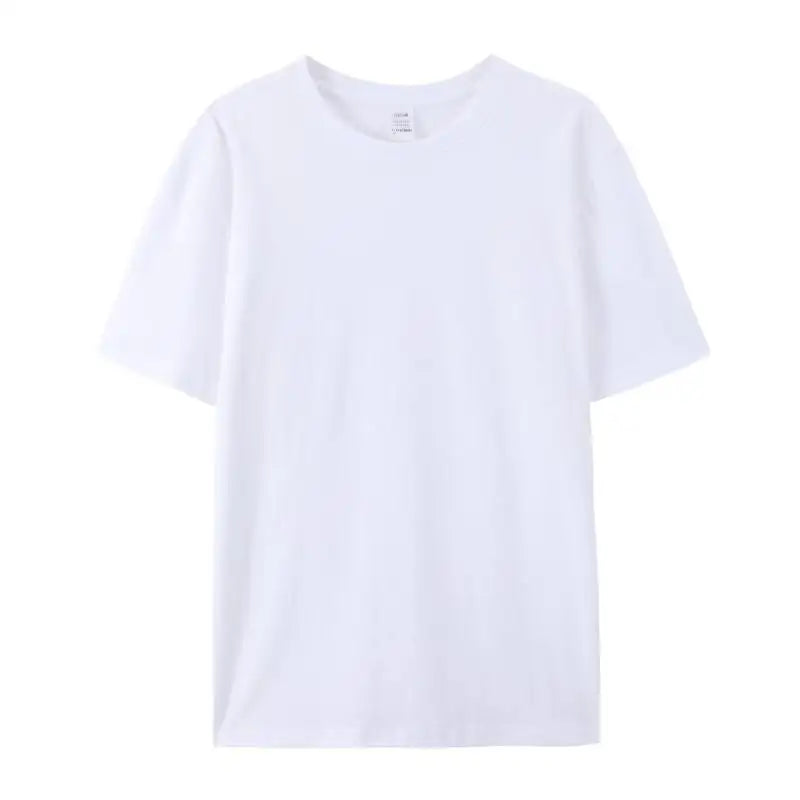 100% Cotton Unisex Plain Crew Neck T-Shirt