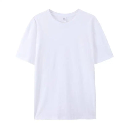 100% Cotton Unisex Plain Crew Neck T-Shirt