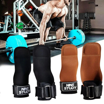 Weight Lifting Wrist Hooks & Straps