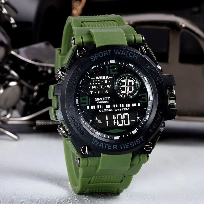 Luxury Men's Digital Sports Watch