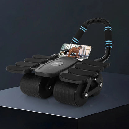 Abdominal Roller with 8 Elbow Supports