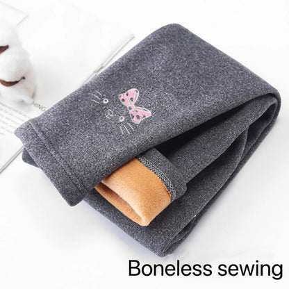 Kids Thermal Cartoon Pants