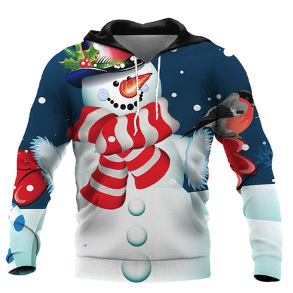 Men's Santa Claus Print Hoodie
